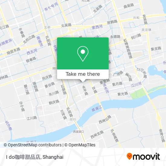 I do咖啡甜品店 map