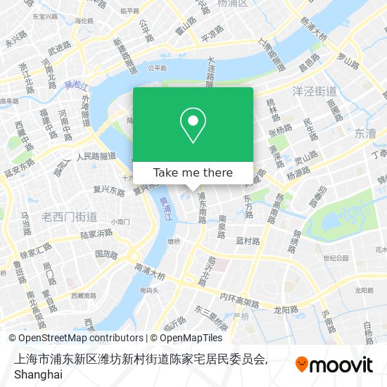 上海市浦东新区潍坊新村街道陈家宅居民委员会 map