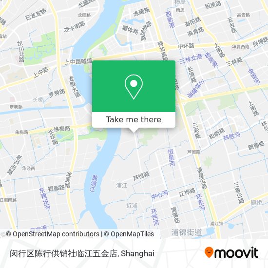 闵行区陈行供销社临江五金店 map