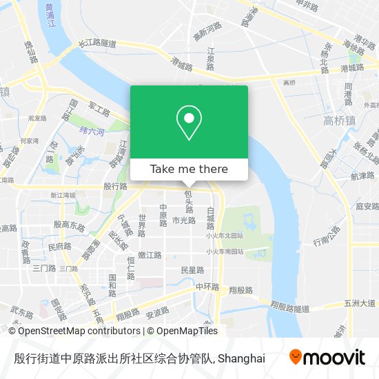 殷行街道中原路派出所社区综合协管队 map