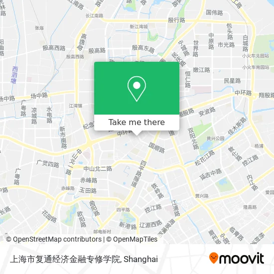 上海市复通经济金融专修学院 map