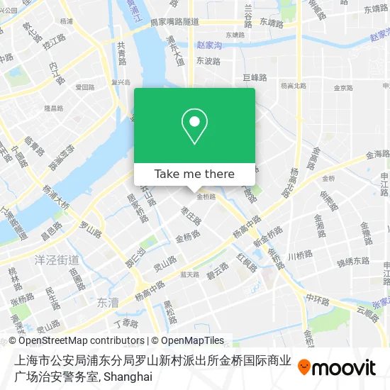 上海市公安局浦东分局罗山新村派出所金桥国际商业广场治安警务室 map