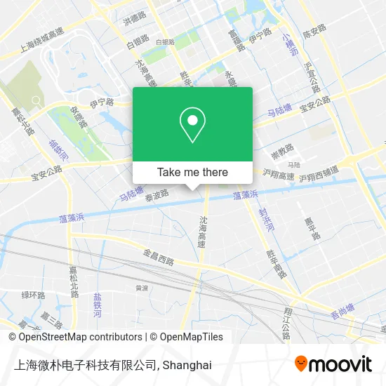 上海微朴电子科技有限公司 map