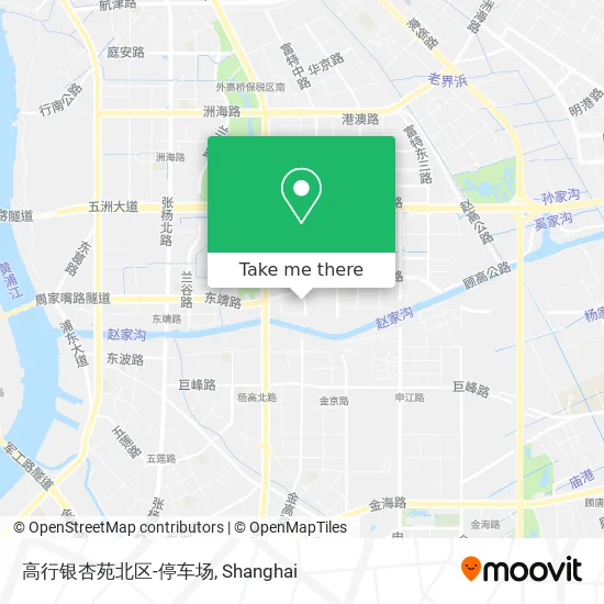 高行银杏苑北区-停车场 map