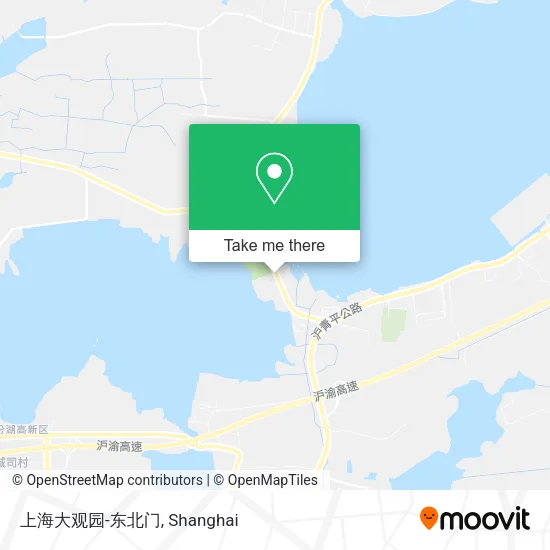 上海大观园-东北门 map