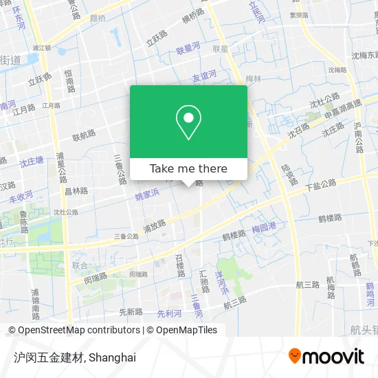 沪闵五金建材 map