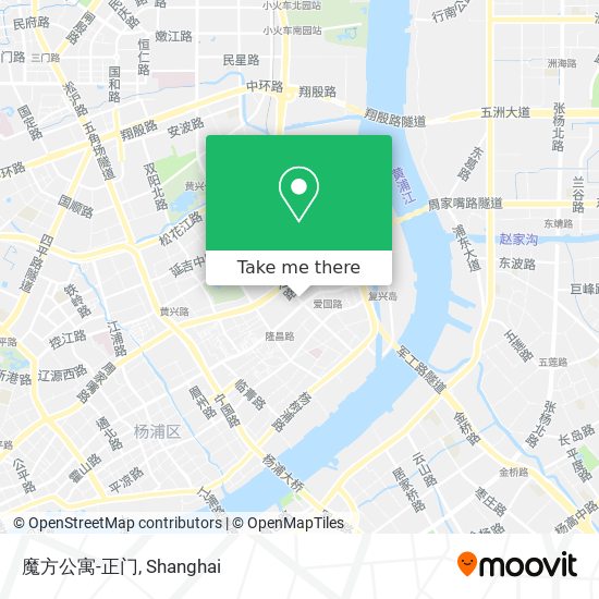 魔方公寓-正门 map