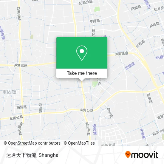 运通天下物流 map