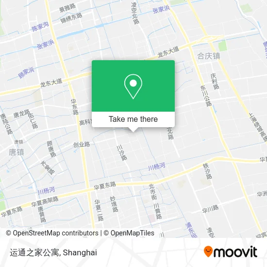 运通之家公寓 map