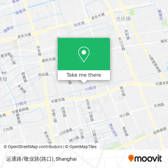 运通路/敬业路(路口) map