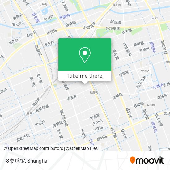 8桌球馆 map