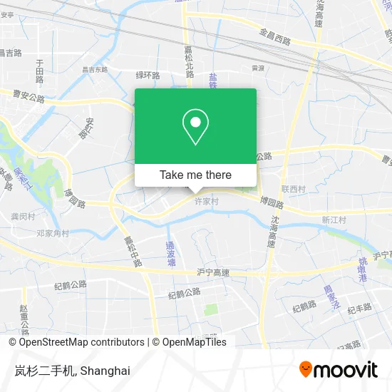 岚杉二手机 map