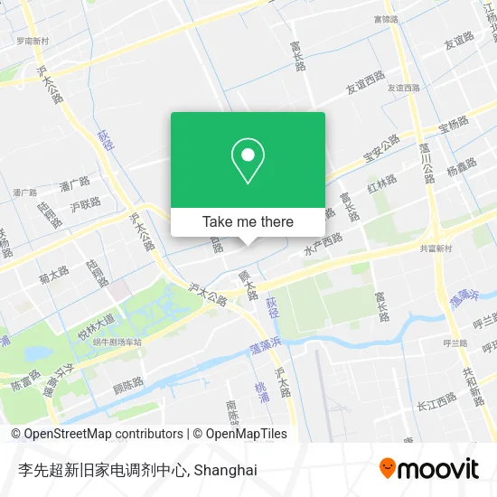 李先超新旧家电调剂中心 map