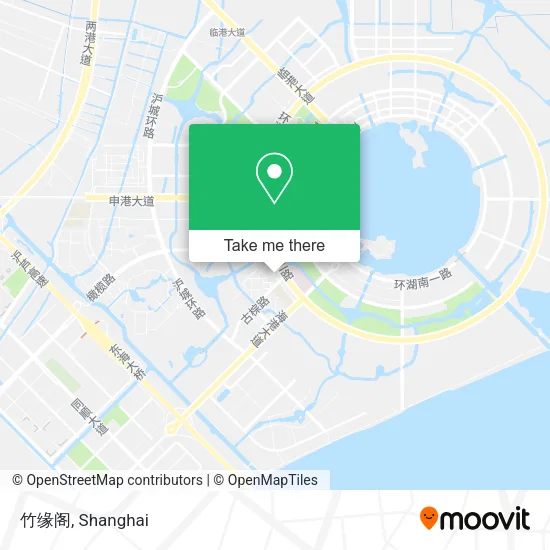竹缘阁 map