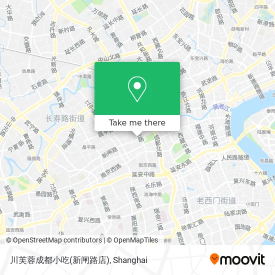 川芙蓉成都小吃(新闸路店) map
