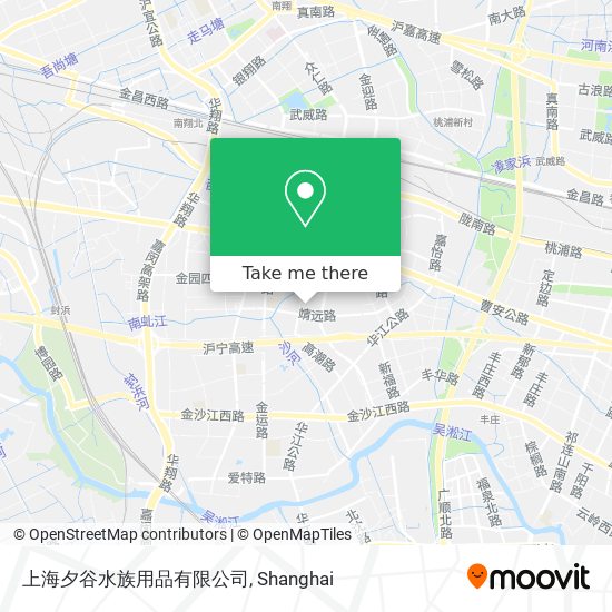 上海夕谷水族用品有限公司 map