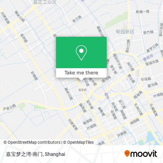 嘉宝梦之湾-南门 map
