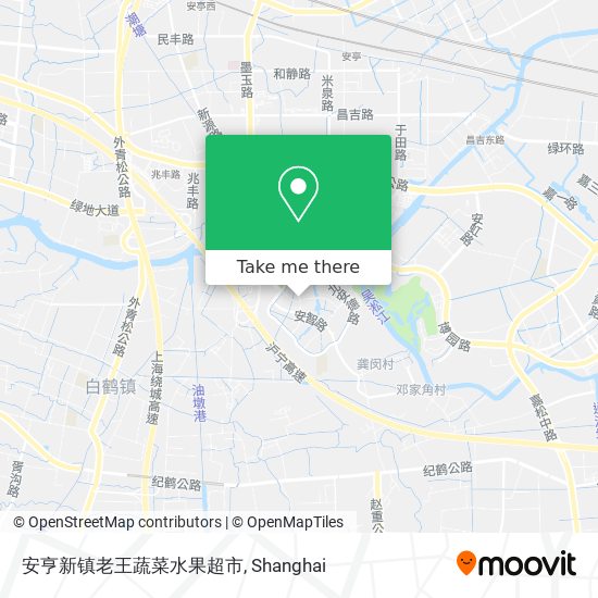 安亨新镇老王蔬菜水果超市 map