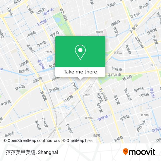 萍萍美甲美睫 map