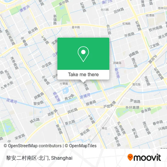 黎安二村南区-北门 map