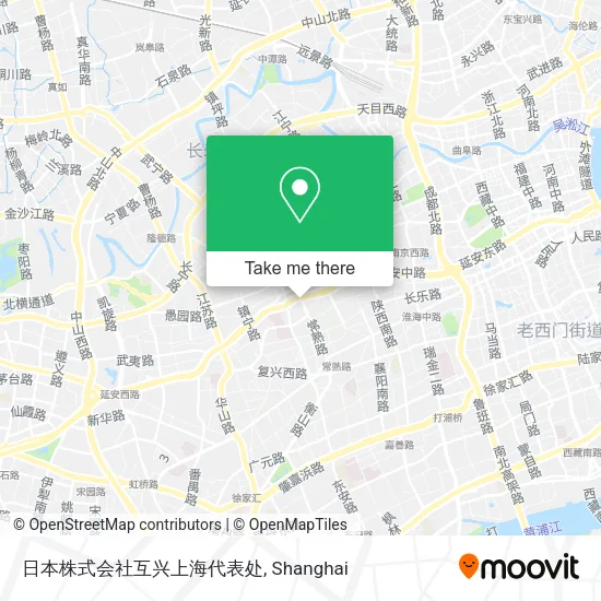 日本株式会社互兴上海代表处 map