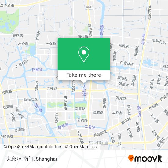 大邱泾-南门 map
