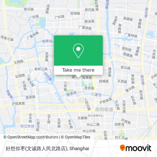 好想你枣(文诚路人民北路店) map