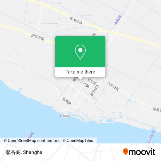 馨香阁 map