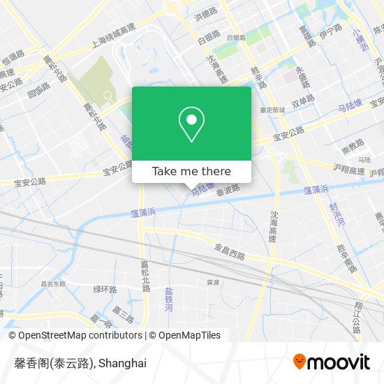 馨香阁(泰云路) map