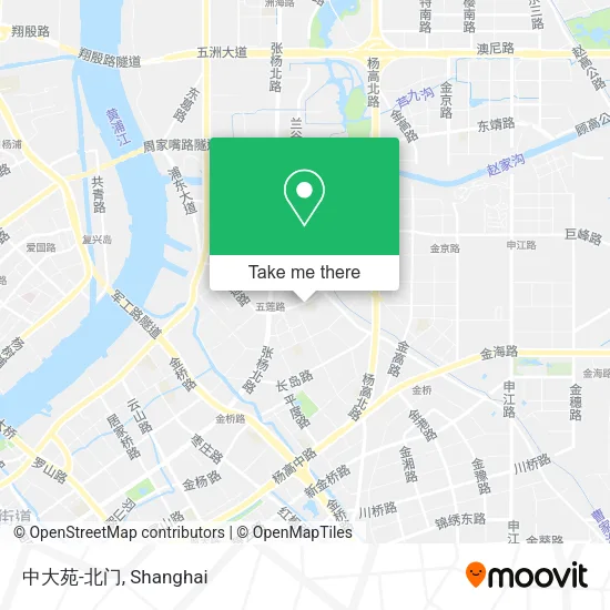 中大苑-北门 map