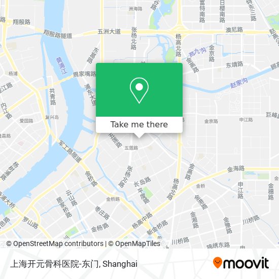 上海开元骨科医院-东门 map