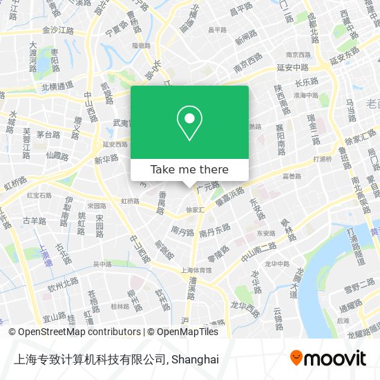 上海专致计算机科技有限公司 map