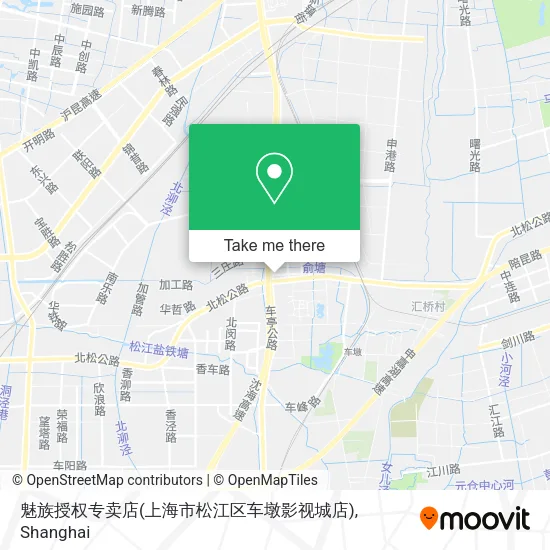 魅族授权专卖店(上海市松江区车墩影视城店) map