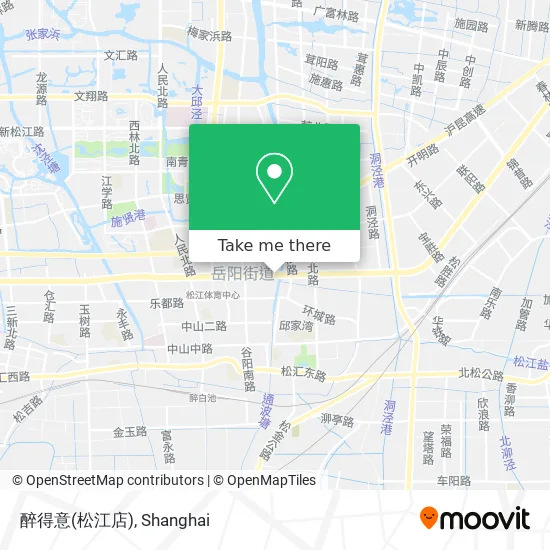醉得意(松江店) map