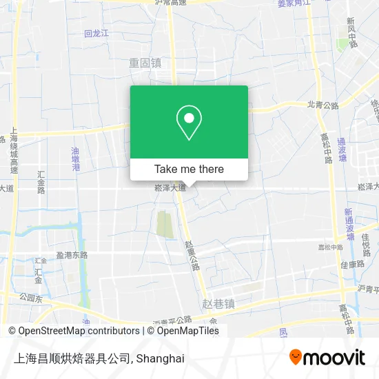 上海昌顺烘焙器具公司 map