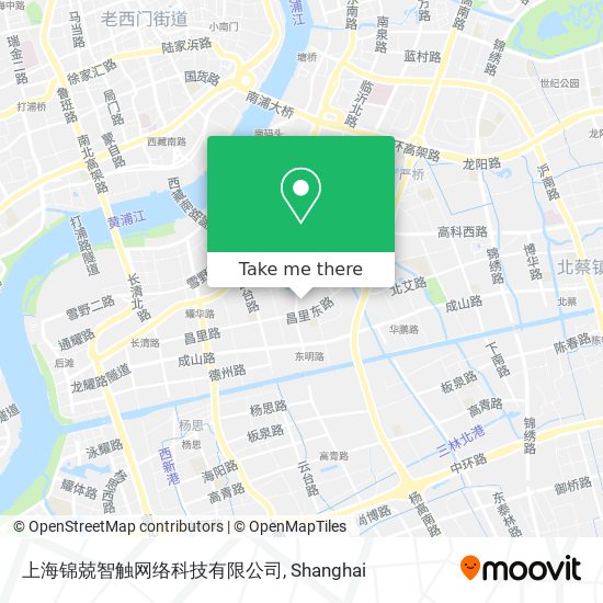 上海锦兢智触网络科技有限公司 map