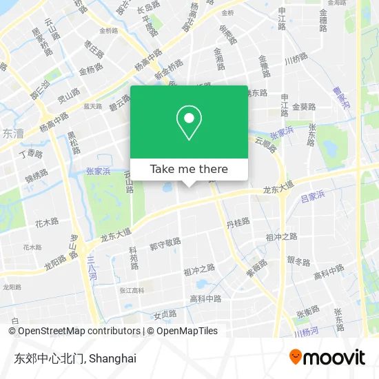 东郊中心北门 map