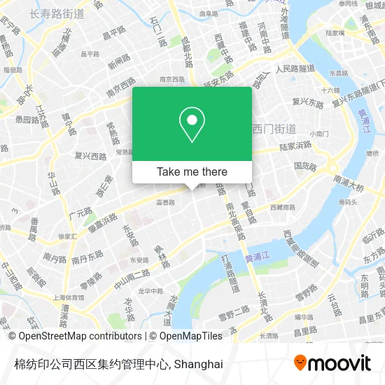 棉纺印公司西区集约管理中心 map