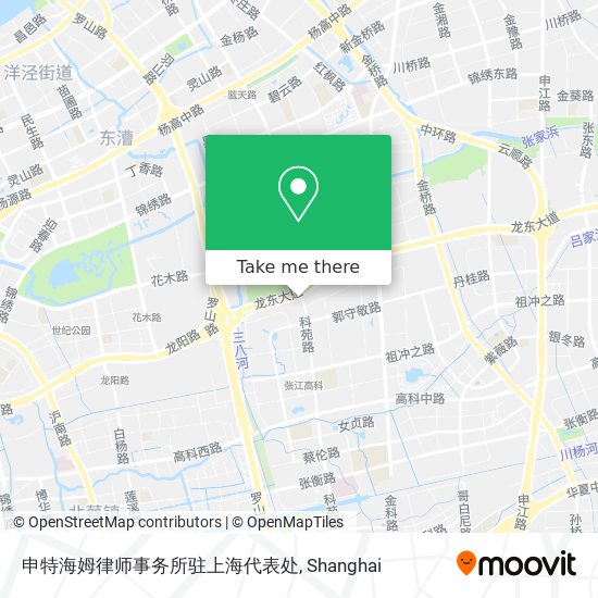 申特海姆律师事务所驻上海代表处 map