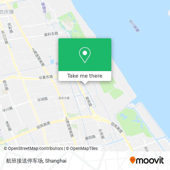 航班接送停车场 map