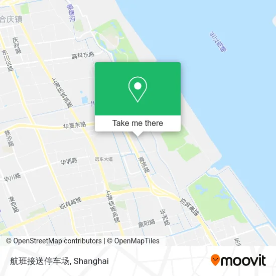 航班接送停车场 map