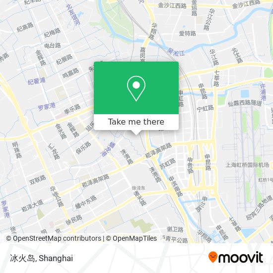 冰火岛 map