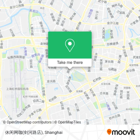 休闲网咖(剑河路店) map