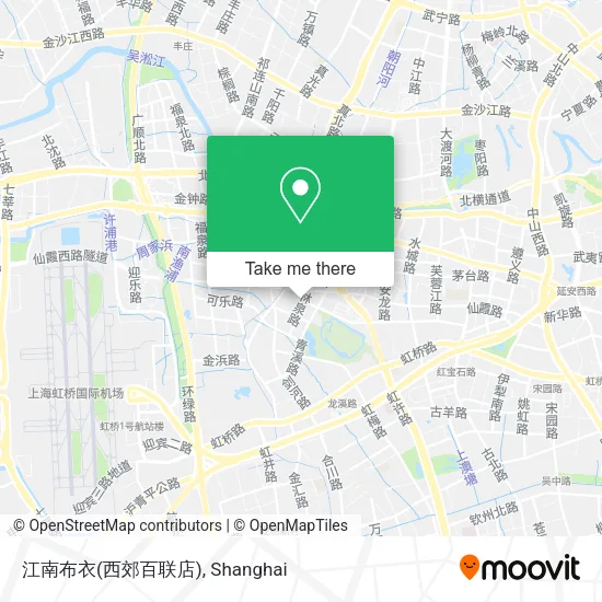 江南布衣(西郊百联店) map