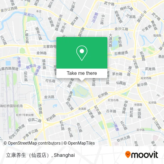 立康养生（仙霞店） map