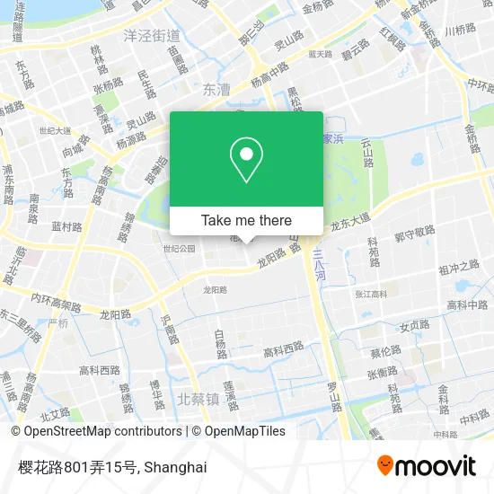 樱花路801弄15号 map