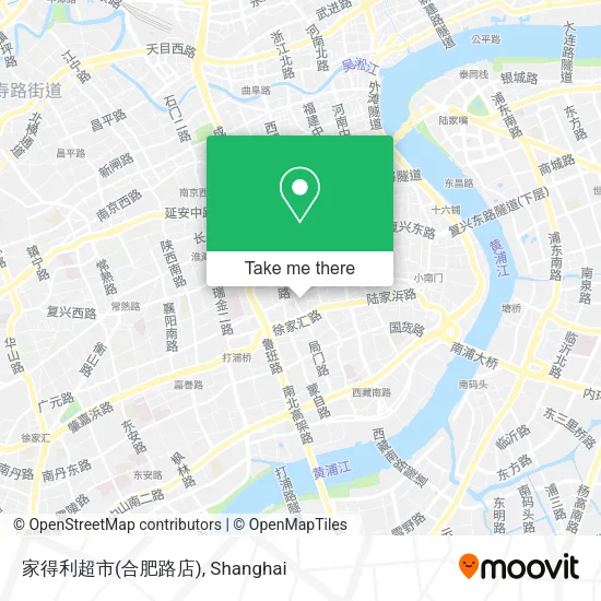 家得利超市(合肥路店) map