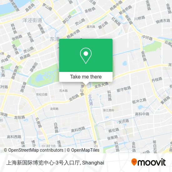 上海新国际博览中心-3号入口厅 map