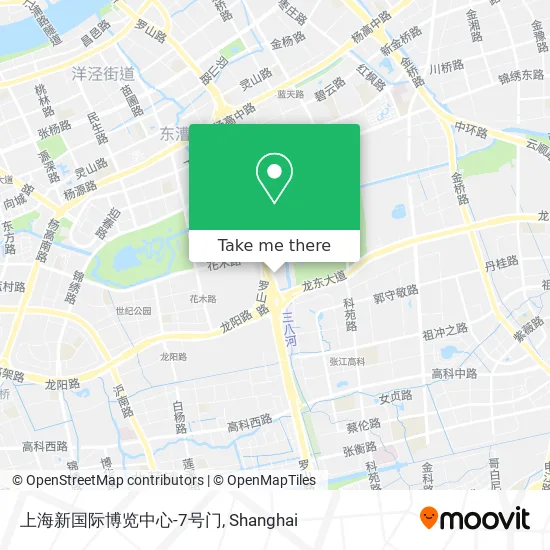 上海新国际博览中心-7号门 map