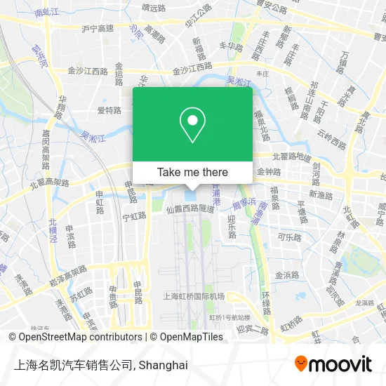 上海名凯汽车销售公司 map